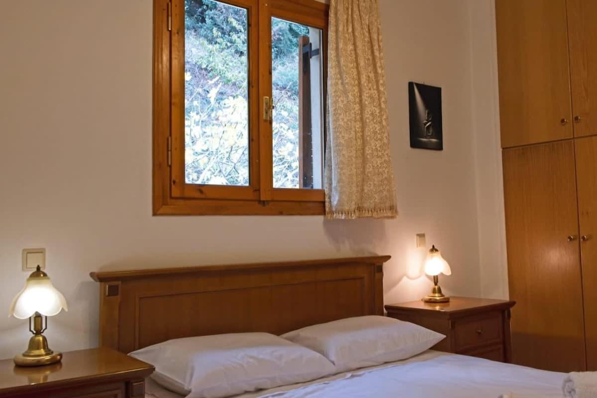 Forest Cosy House - Lagkadia Amazing View ภายนอก รูปภาพ