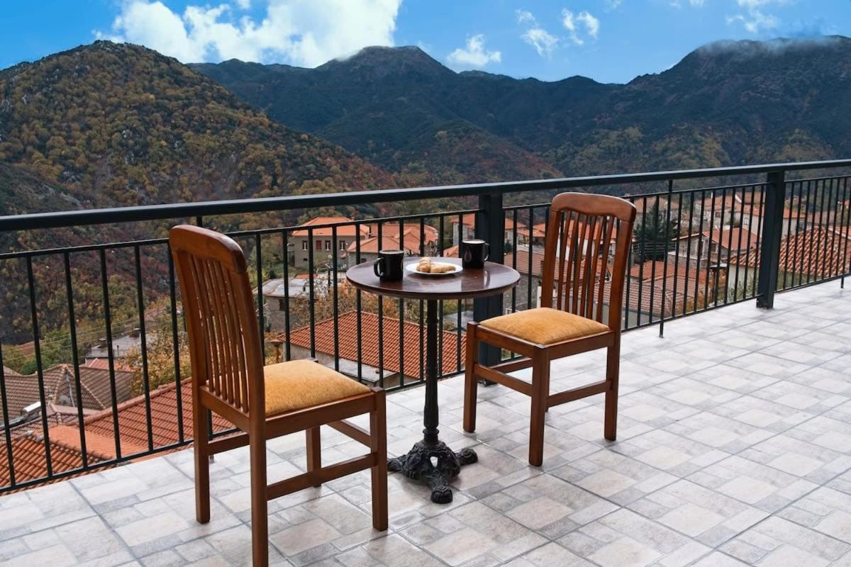 Forest Cosy House - Lagkadia Amazing View ภายนอก รูปภาพ